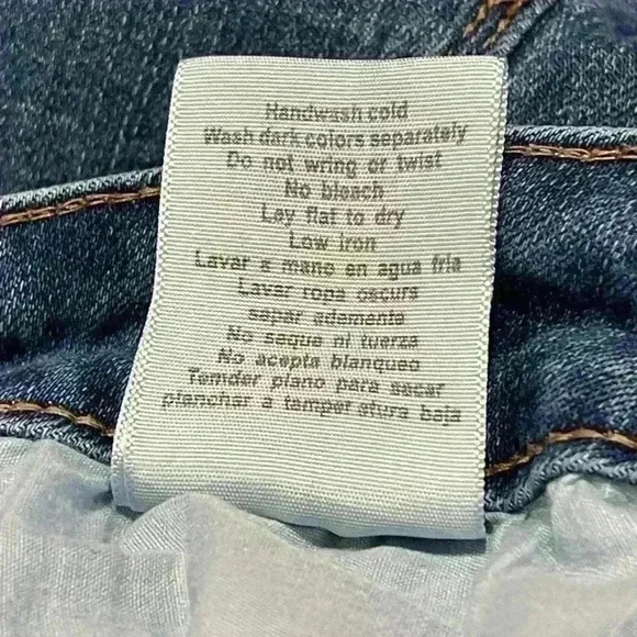 Judy Blue High Rise Tummy Control Fray Hem Cut Off Stretched Denim Shorts  3XL - Picture 8 of 9